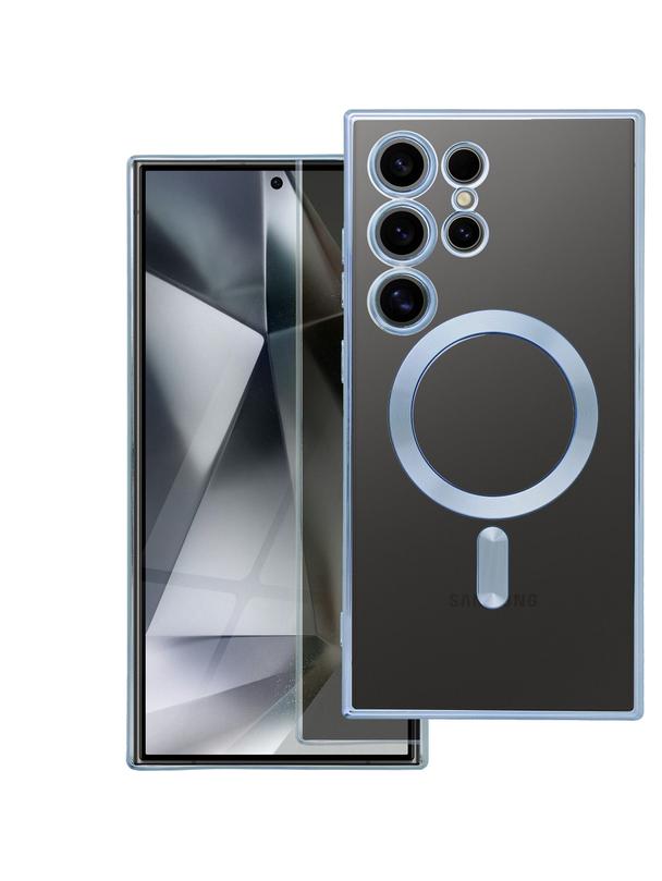 Futerał ELECTRO MAG COVER kompatybilny z MagSafe do SAMSUNG S26 Plus niebieski