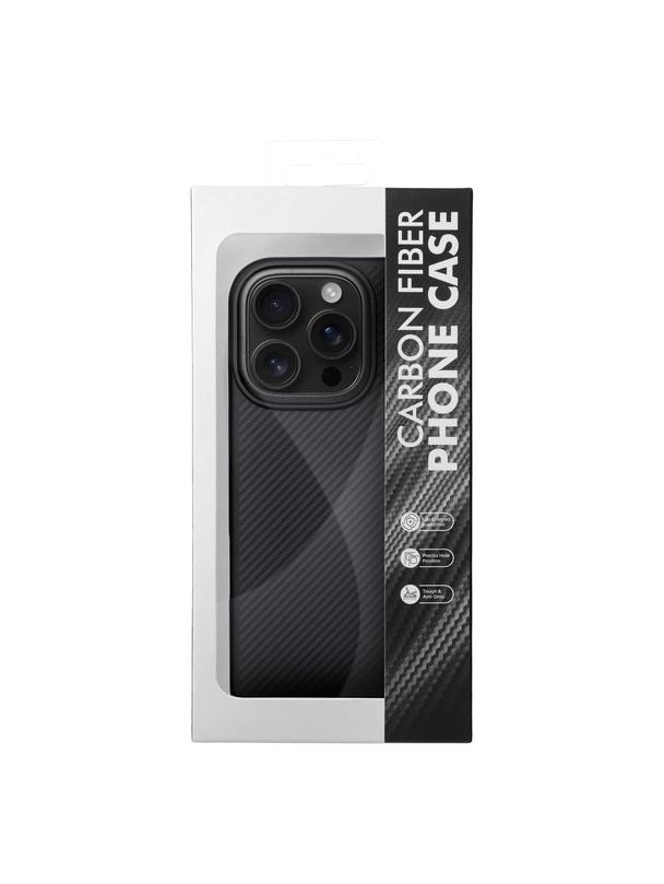 Etui na iPhone 17 PRO MAX Carbon Elite Mag Cover zgodny z MagSafe czarny