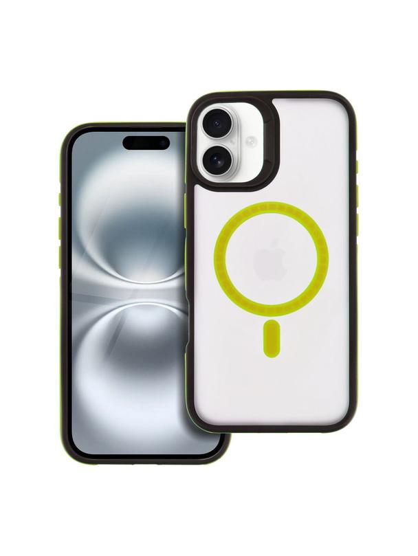 Futerał NEO do IPHONE 16 Plus kompatybilny z MagSafe żółty