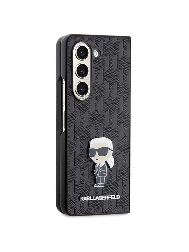 KARL LAGERFELD futerał do SAMSUNG Z Fold 5 KLHCZFD5SAPKINPK (Saffiano Mono IK PIN) czarny