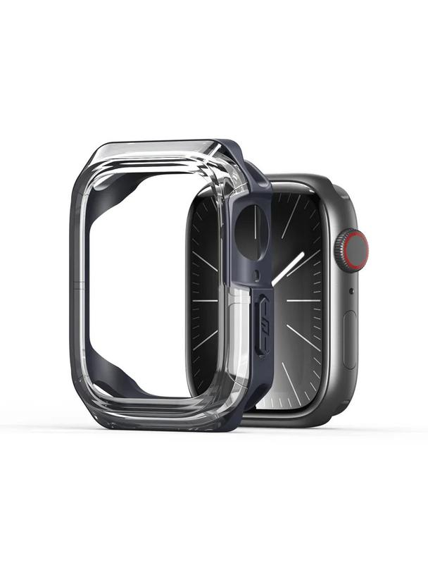 DUX DUCIS futerał TAMO do Apple Watch serii 10 46 mm transparentny z niebieskim