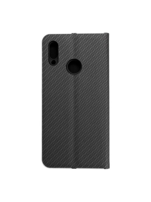 Kabura LUNA Book Carbon do HUAWEI P Smart 2019 czarny