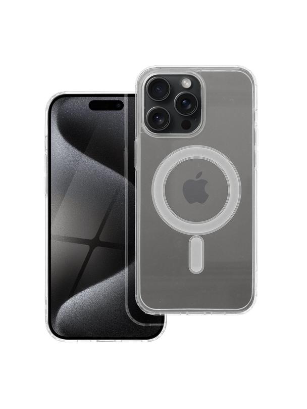 Futerał CLEAR MAG COVER kompatybilny z MagSafe do IPHONE 15 Pro Max transparentny
