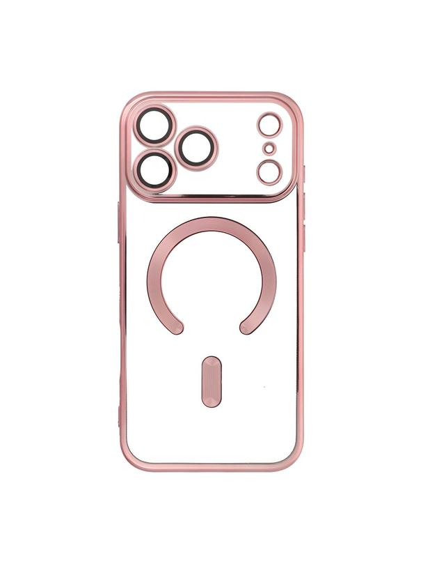 Futerał do iPhone 17 PRO MAX Electro Mag Cover zgodny z MagSafe złoty róż