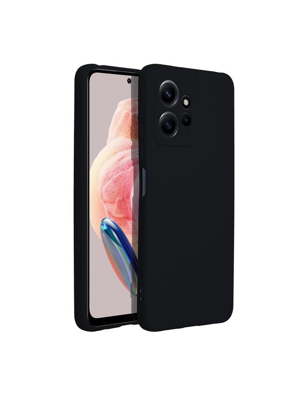 Futerał SILICONE do XIAOMI Redmi Note 12 4G czarny