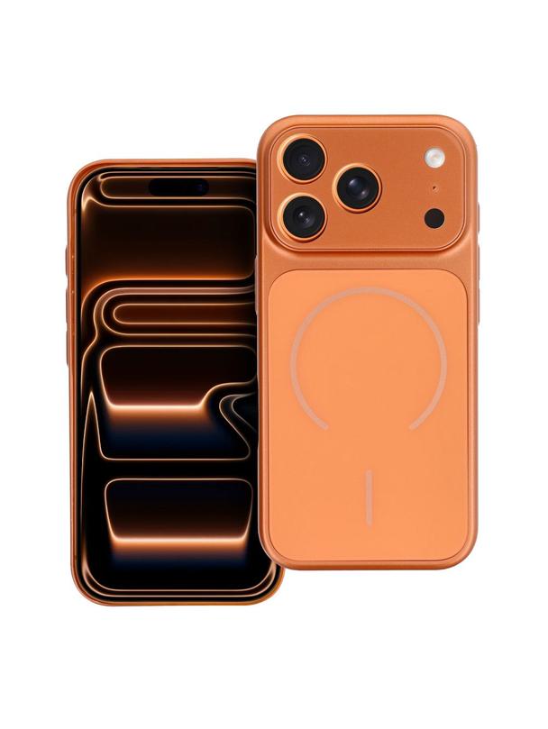 Futerał MAKE 17 kompatybilny z MagSafe do IPHONE 17 Pro pomarańczowy