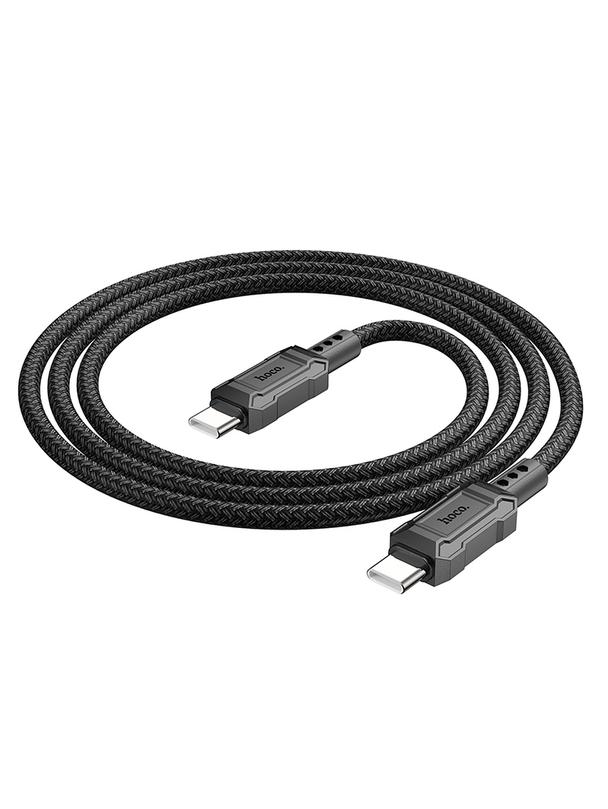 Kabel USB C do USB C Hoco PD 3A 60W 1 m X94 czarny