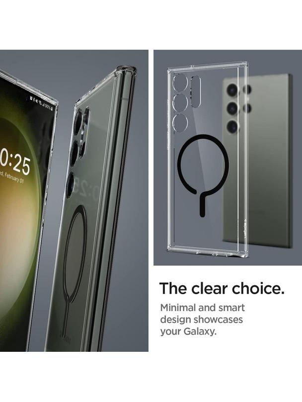 Futerał SPIGEN Ultra Hybrid Onetap Ring Magsafe do SAMSUNG S23 ULTRA black