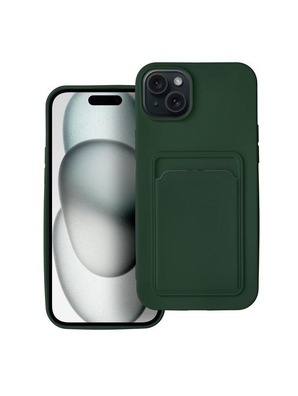 Futerał CARD CASE do IPHONE 15 Plus zielony