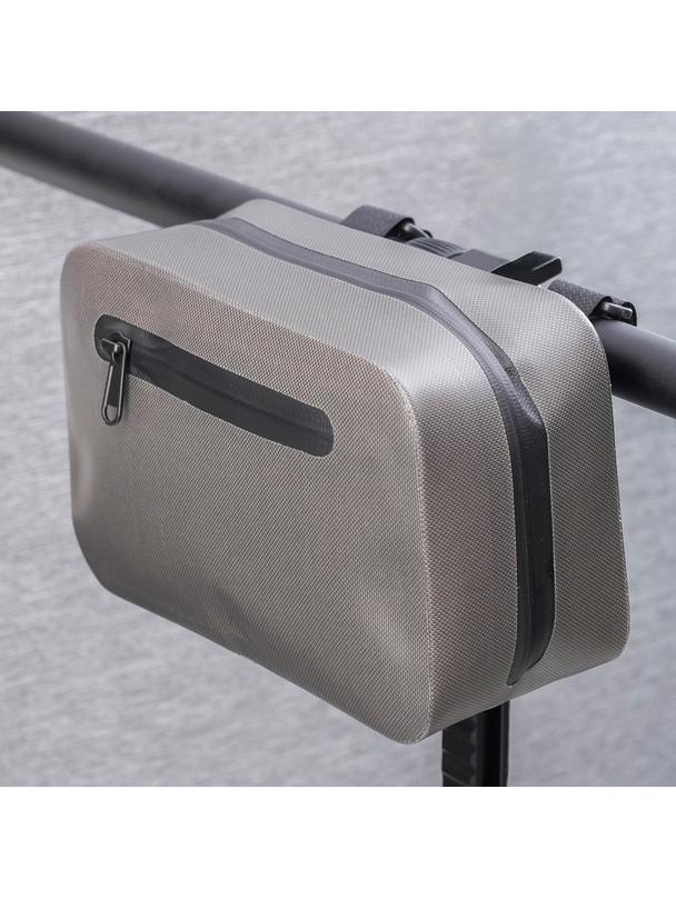 Torba na rower / hulajnogę na kierownicę wodoodporna z zamkiem FSBFB-674 niebieska