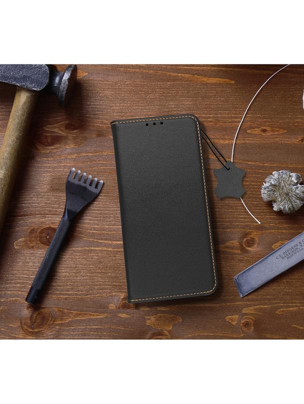 Kabura SMART PRO Book skórzana do XIAOMI Redmi Note 14 PRO 4G czarny