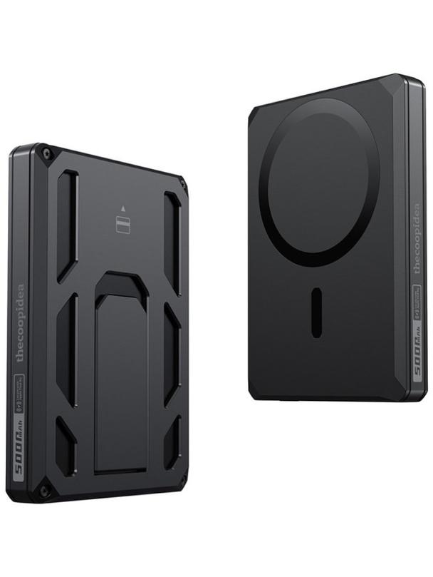 Powerbank Veger Wallet Tracker W0582 MFi PD 20W  5000 mAh czarny