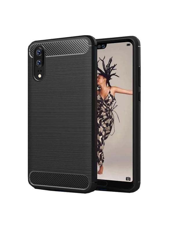 Futerał CARBON do HUAWEI P20 Pro czarny