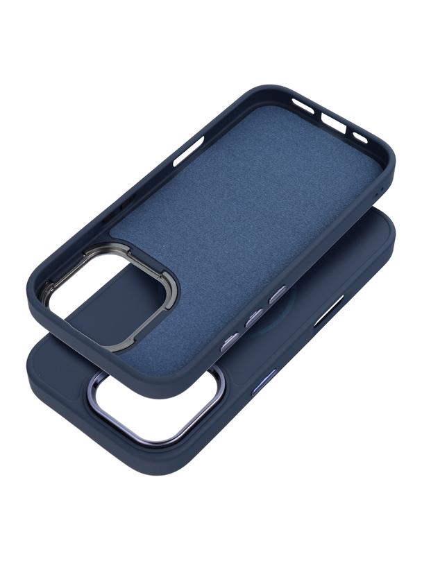 Futerał FRAME MAG COVER kompatybilny z MagSafe do IPHONE 14 granatowy
