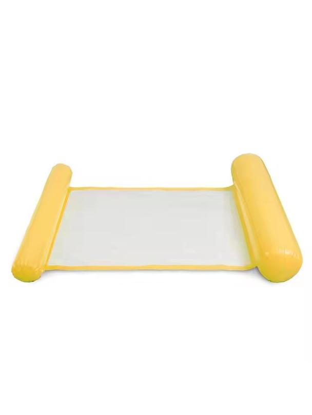 Nadmuchiwany materac do pływania żółty