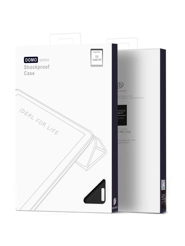 DUX DUCIS etui DOMO składane z miejscem na rysik do SAMSUNG Tab S9 czarne