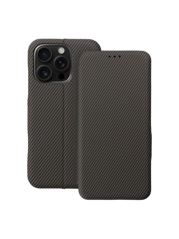 Kabura FOLIO Side Magnet do IPHONE 16 PRO brązowy