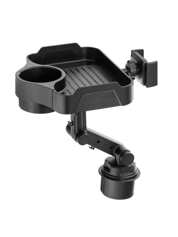 Stolik samochodowy z uchwytem na telefon CP2008 czarny