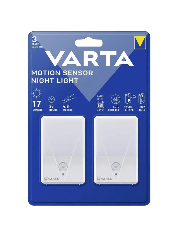 VARTA lampka nocna z czujnikiem ruchu (Motion sensor night lamp) 16624 2 szt