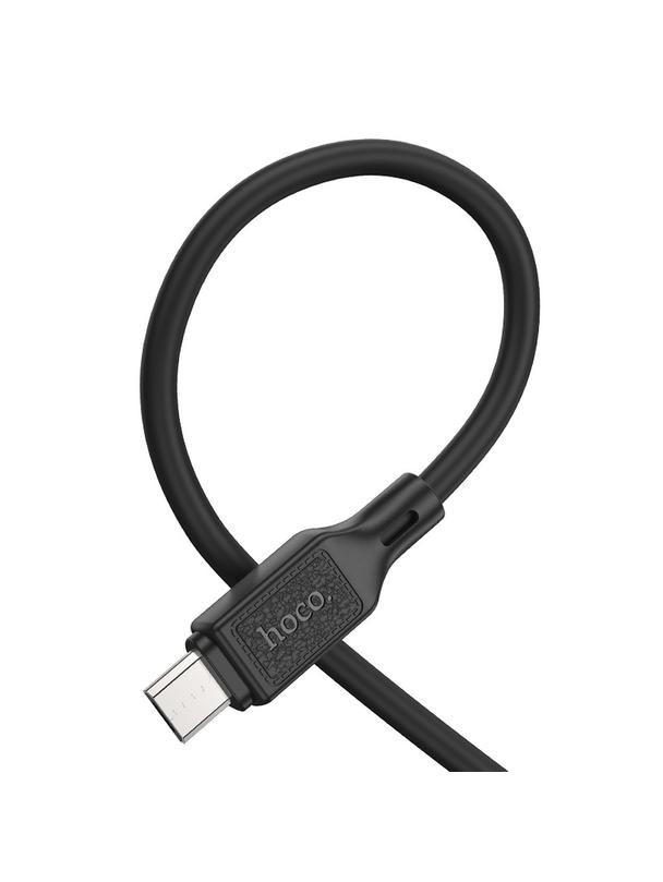 Kabel USB A do Micro USB Hoco 2,4A 1 m X90 czarny