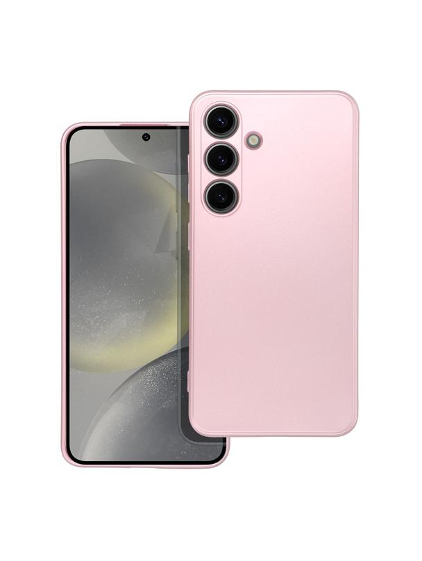 Futerał METALLIC do SAMSUNG S24 różowy