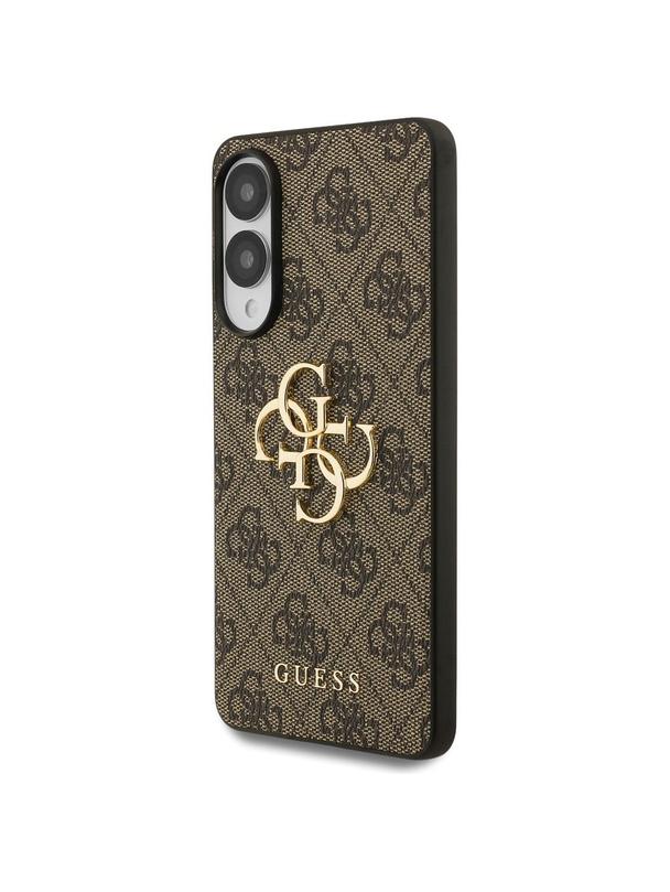 GUESS futerał do SAMSUNG S25 Edge GUHCS25E4GMGBR (4G PU Big Logo) brązowy