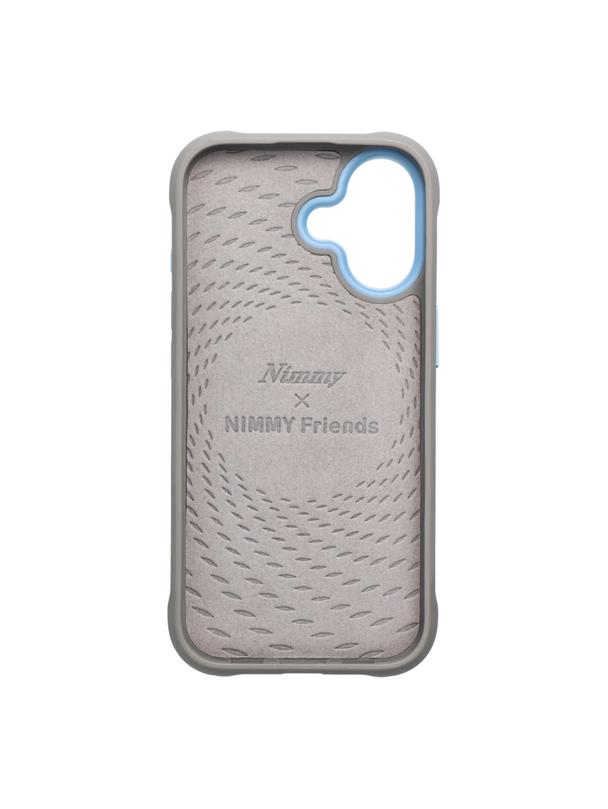 NIMMY futerał GLASSES COOL DOG kompatybilny z MagSafe do IPHONE 17 szary