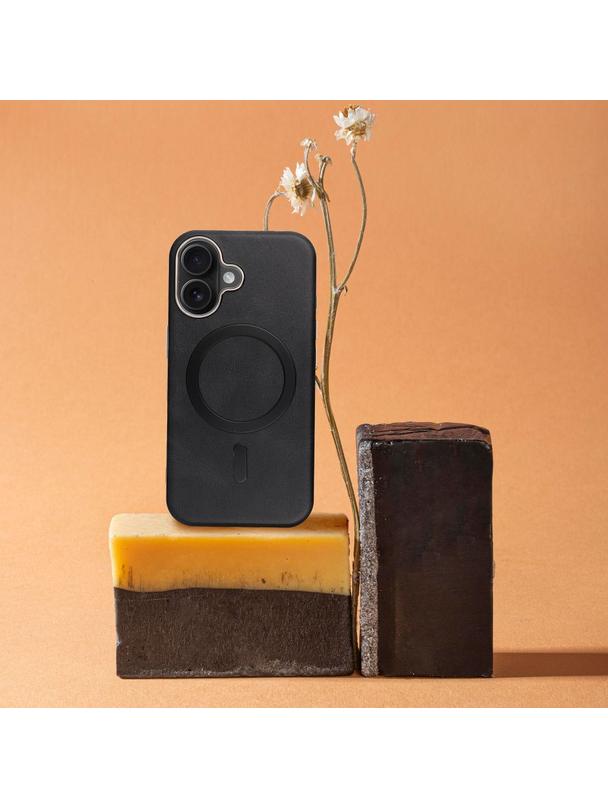 Futerał GENTLEMAN MAG COVER kompatybilny z MagSafe do IPHONE 11 czarny