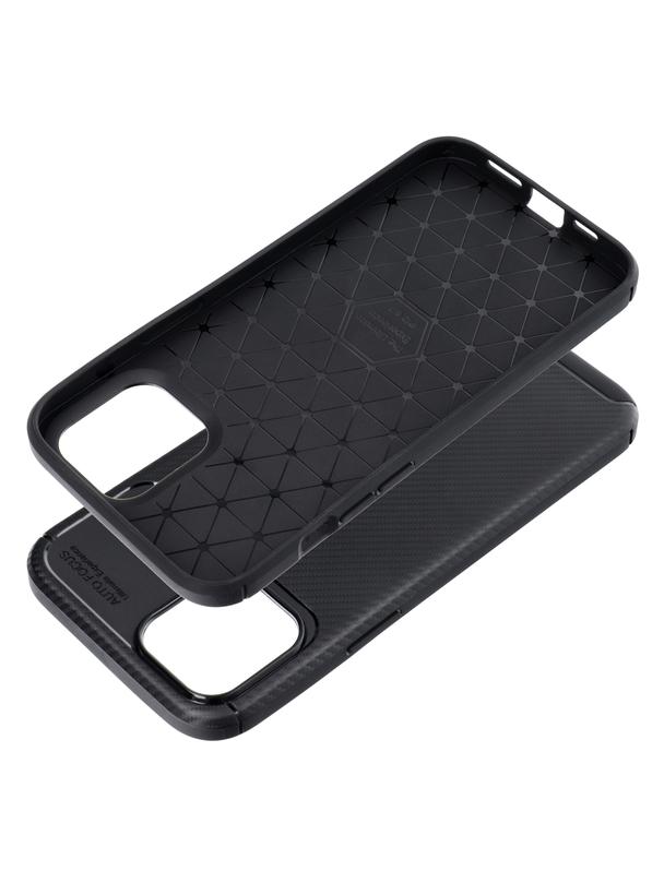 Futerał CARBON PREMIUM do IPHONE 12 Pro Max czarny