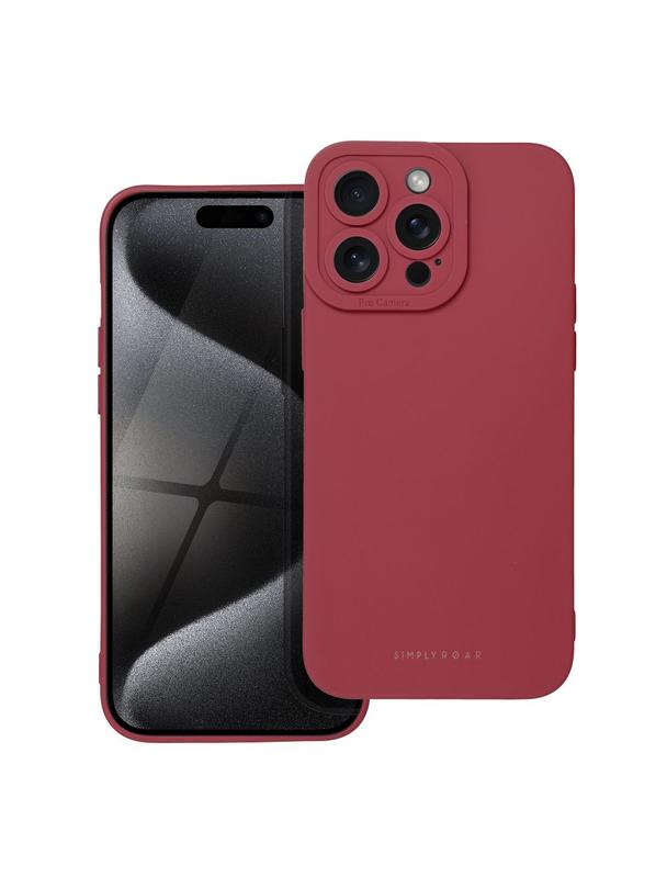 ROAR futerał LUNA do IPHONE 15 Pro Max czerwony