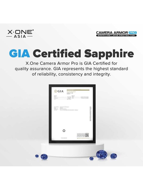 Szkło szafirowe X-ONE na obiektyw aparatu Camera Armor - do Samsung Galaxy S24
