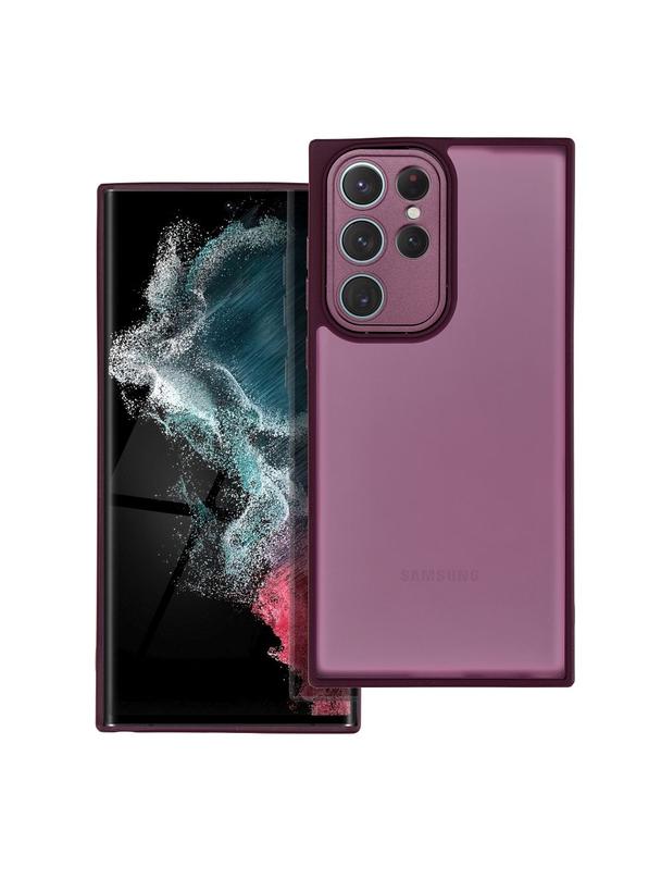 Futerał VARIETE do SAMSUNG S22 Ultra purpurowy