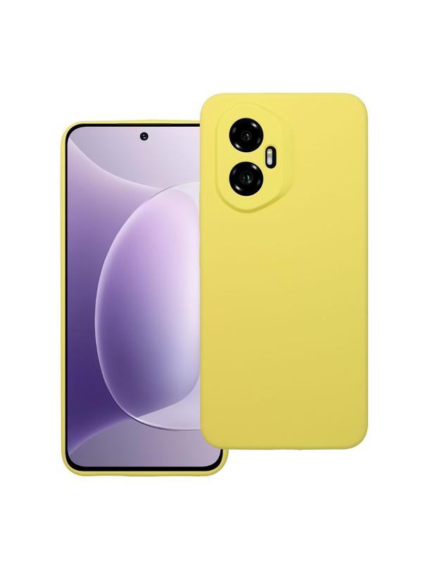 Futerał SILICONE 2mm do HONOR 300 żółty