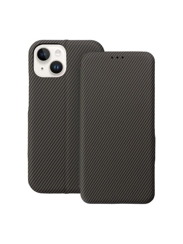 Kabura FOLIO Side Magnet do IPHONE 14 brązowy