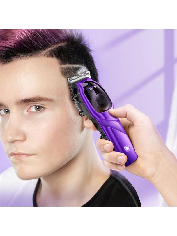 Maszynka do strzyżenia włosów Hoco DAR24 fioletowa