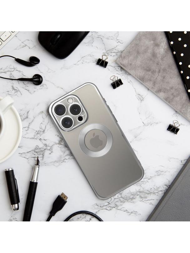 Futerał GLAM do IPHONE 17 Air srebrny