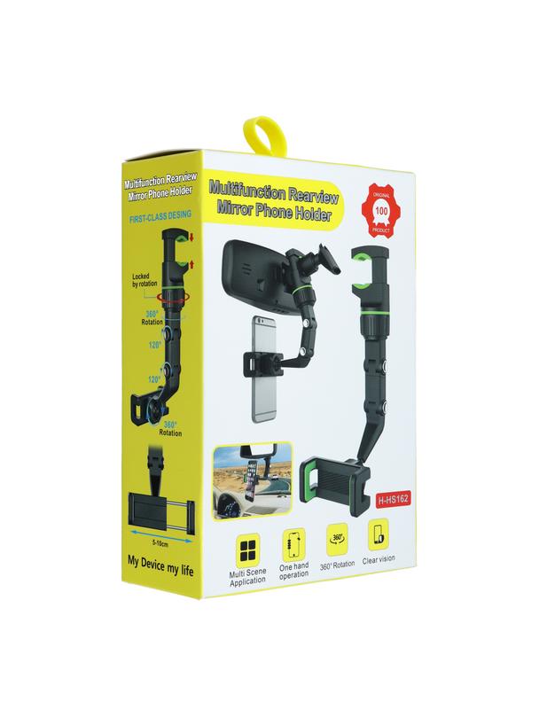 Uchwyt samochodowy na lusterko Typ 2 czarny