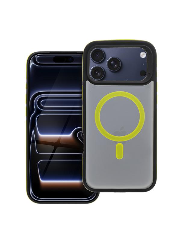 Futerał NEO do IPHONE 17 Pro Max kompatybilny z MagSafe żółty