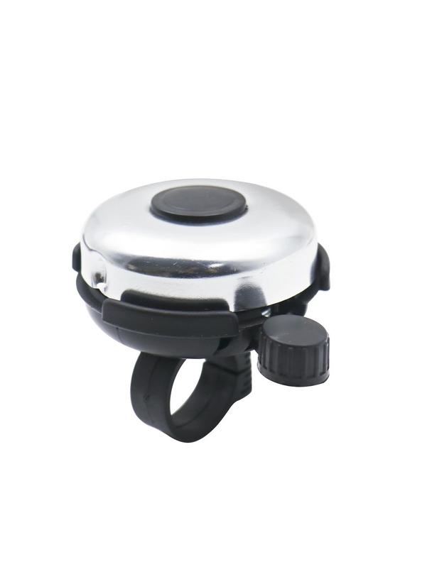 Dzwonek do roweru / hulajnogi aluminiowy FSBHN-075 czarno srebrny