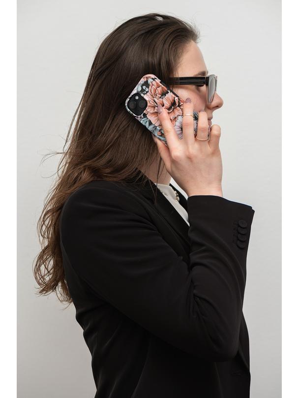 Etui na iPhone 15 Forcell F-Protect Mirage zgodny z MagSafe bloom bush