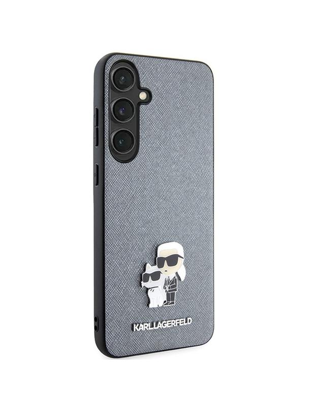 KARL LAGERFELD futerał do SAMSUNG S24 Plus KLHCS24MPSAKCMPG (SAFFIANO KC PIN) szary