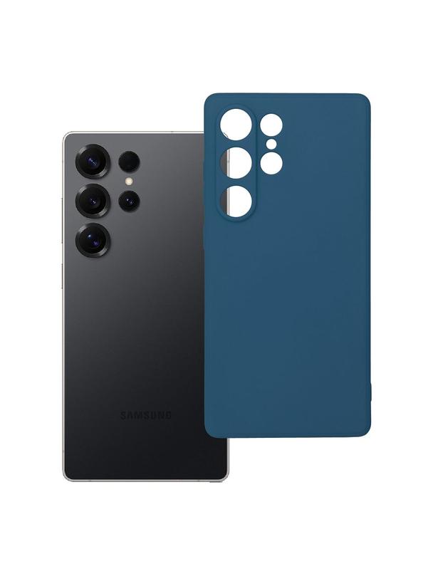 Futerał SOFT do SAMSUNG S25 Ultra ciemny niebieski