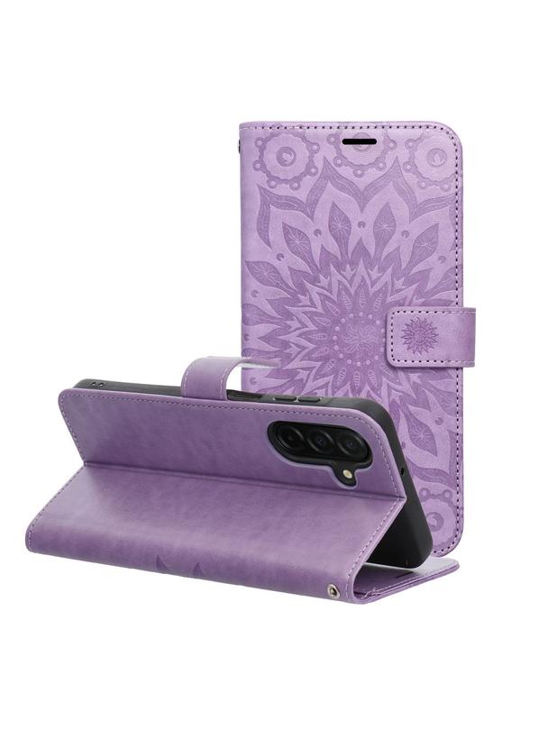 Kabura MEZZO Book do XIAOMI Redmi Note 14 5G mandala fioletowy