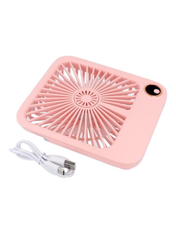 Wentylator / wiatrak biurkowy z regulowaną podstawką W30 różowy