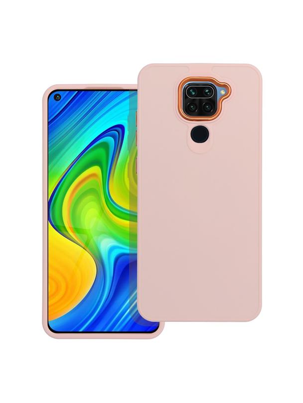 Futerał FRAME do XIAOMI Redmi Note 9 pudrowy róż