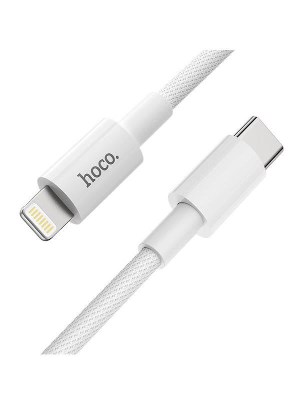 Kabel USB C do Lightning Hoco PD 3A 20W 1 m X56 biały