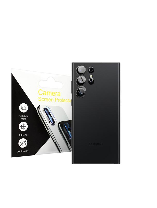 Szkło hartowane Tempered Glass Camera Full Cover - do Samsung S23 Ultra