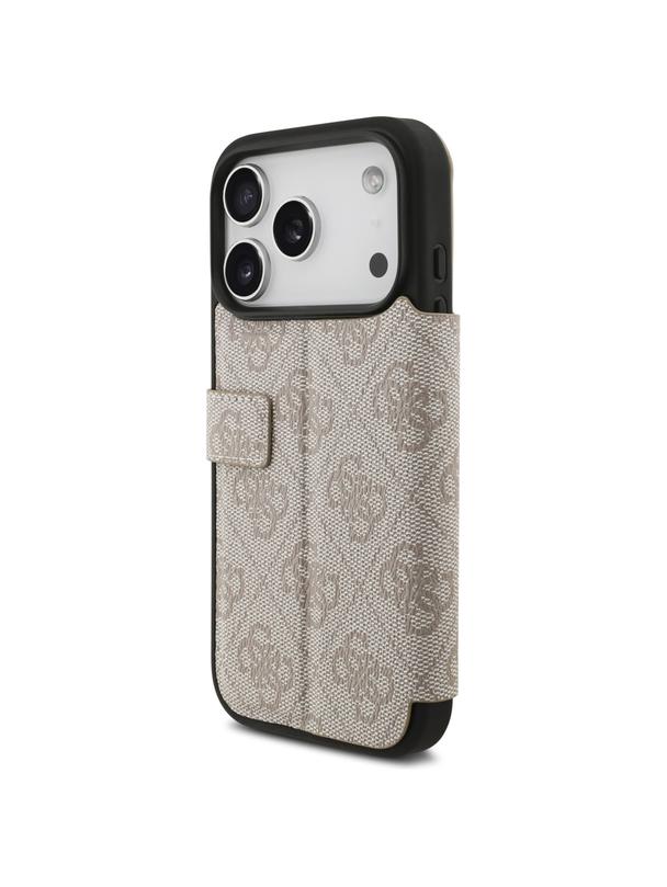 GUESS kabura do IPHONE 17 Pro GUBKP17L4GMGPI (PU 4G Metal Logo) różowa