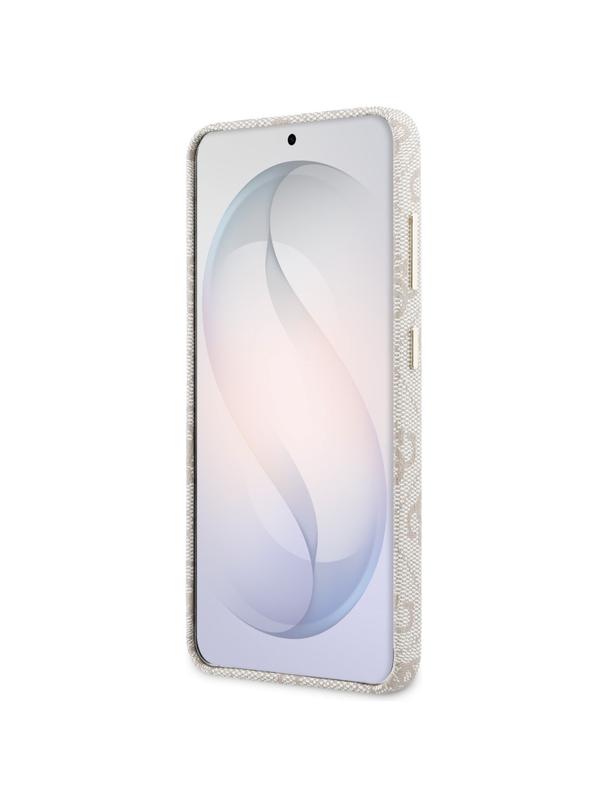 GUESS futerał do SAMSUNG S26 GUHMS26SP4GRMDEP (4G Rhinestone Round Logo MagSafe) różowy