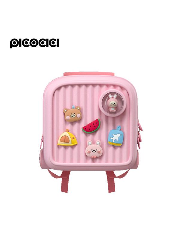 PICOCICI Mały plecak dla dzieci podróżny K33 żółty